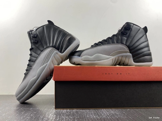 1st Kicks Grey 12 Jordan Wolf Air Black CT8013-019 0708